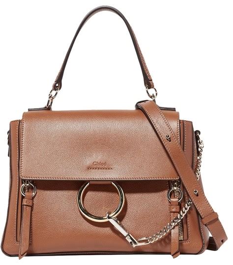 Chloé Faye Large Leather Day Bag 